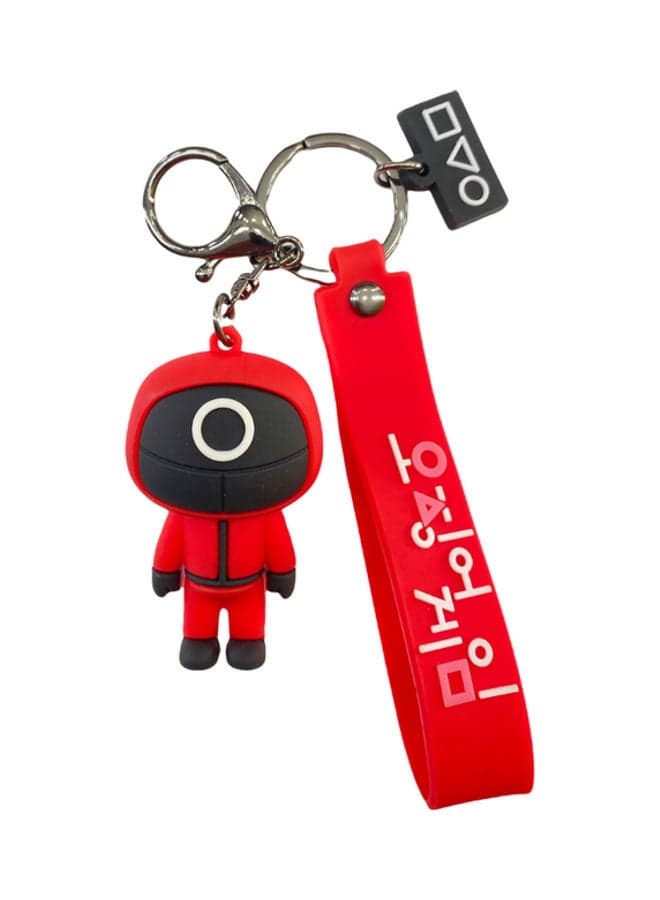SQUID GAME Soldier 3D Figure Keychain - Circle Action Figures