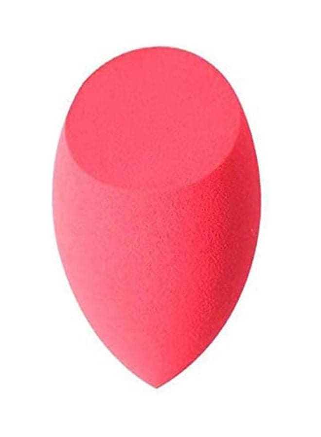 Women Makeup Beauty Foundation Puff Sponge Blender Flaw Blender Oblique Circular Pink