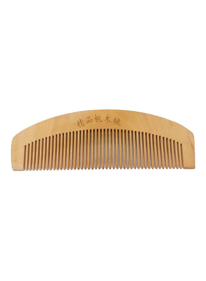 Wood Comb 2 M  15 In 5 Cm Beige Hair Combs