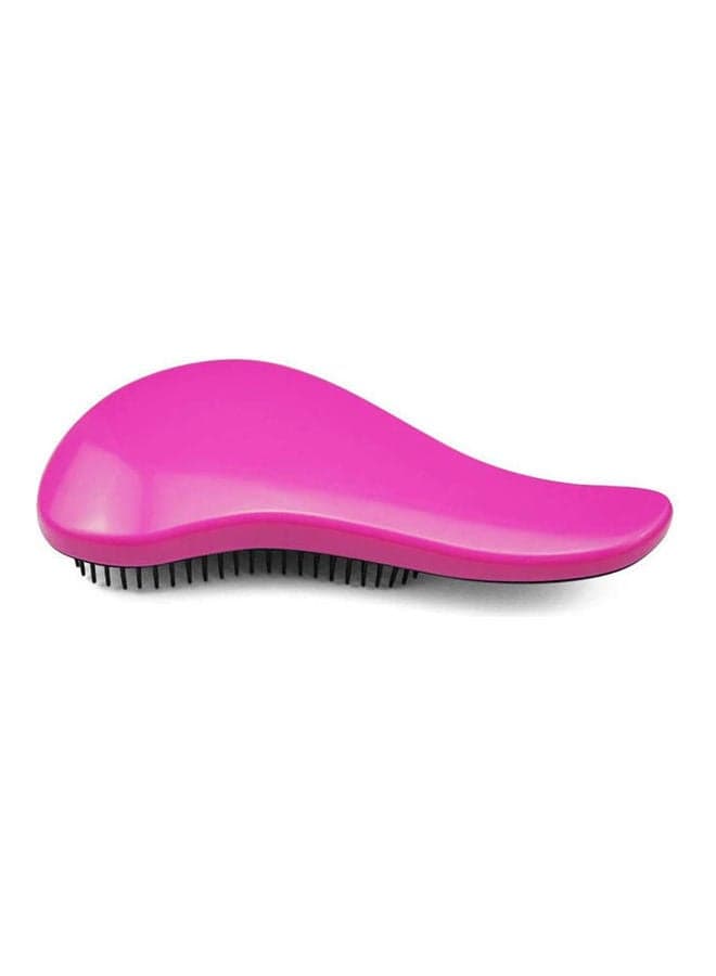 Hair Brush Tangle Free Cushion Massage Comb Brush Pink 14.7cm