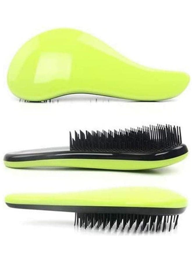 Detangling Handle Tangle Shower Tamer Hair Brush Comb Salon Styling Tool Green
