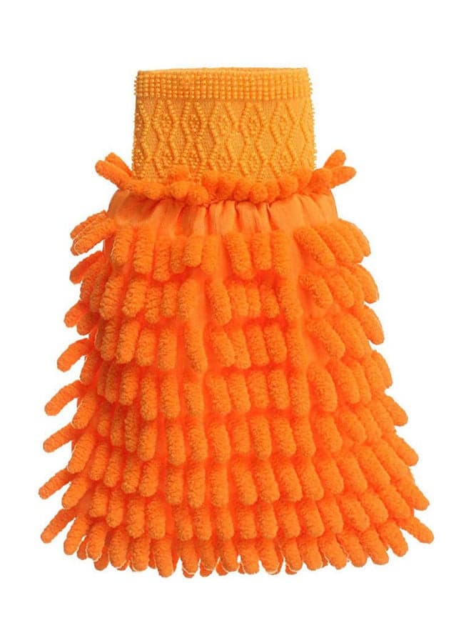Chenille Glove Orange