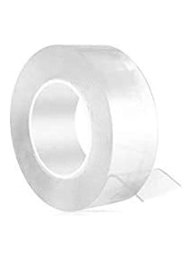 Seamless Magic Tape Multipurpose Nano Grip Tape Reusable Traceless Tape Removable Washable Double Sided Sticky Strips Paste Items White Kitchen Accessories