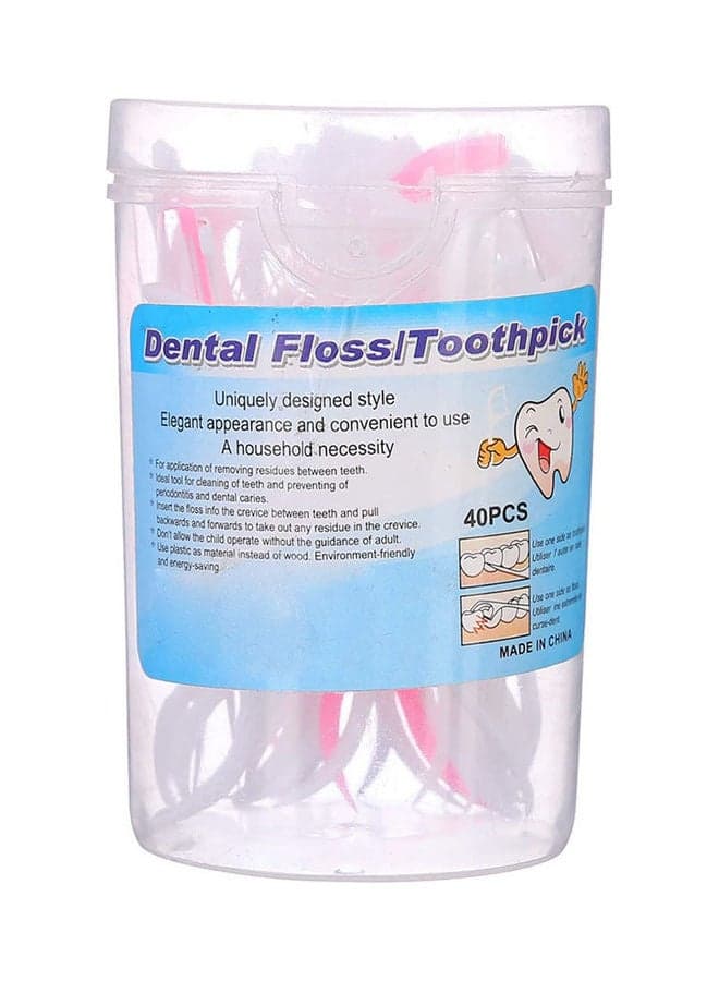 Dental Floss Toothpick White Toothpaste