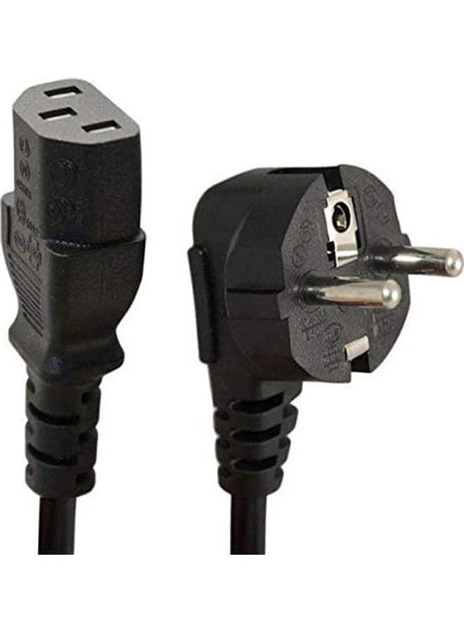 Power Cable For Computer Black