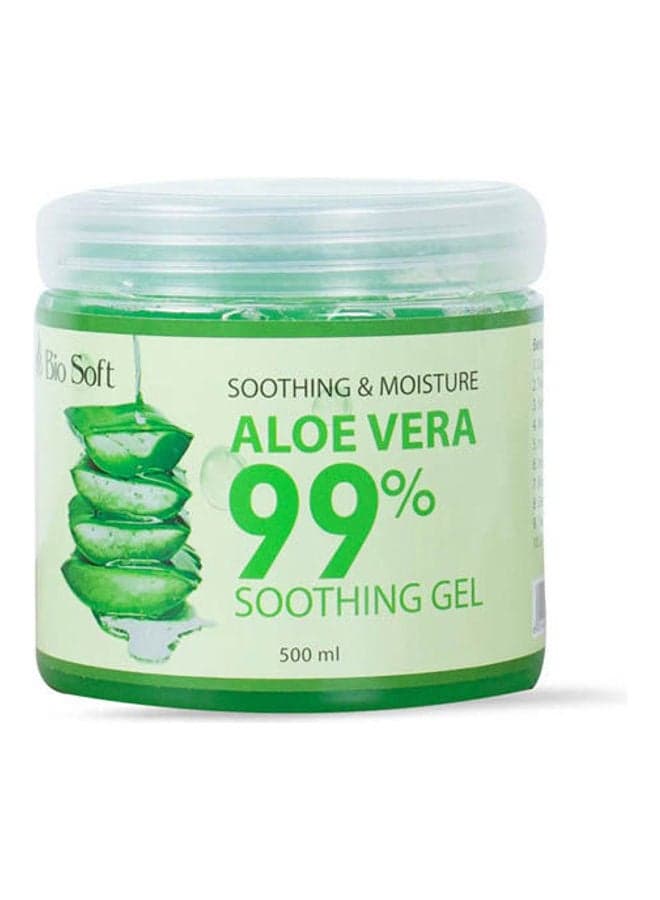 Soft Aloe Vera Gel Green 500ml Face Moisturizers