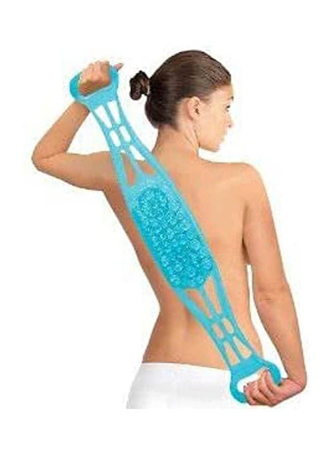 Dual Sided Back Scrubber Massager Multicolour 71.9grams Face Brushes & Sponges