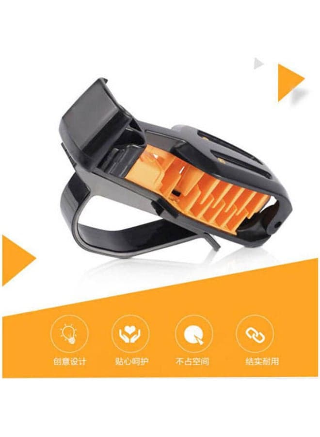 Car glasses holder installed in the car sunshade Sun Protection (٤)