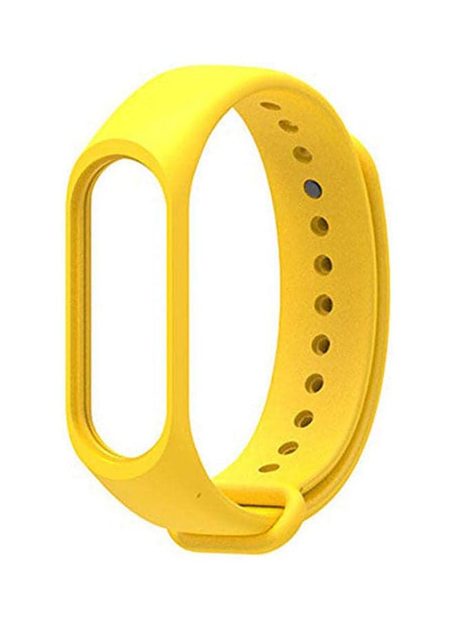 Bracelet silicone for Xiaomi 3 -Xiaomi4 Watch Band 38 MM Yellow Smartwatch Bands