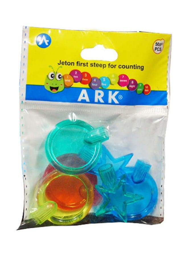 Pencil Cap Star & Magnifier 7 PCS NP:116 Multicolour Pencil Holders