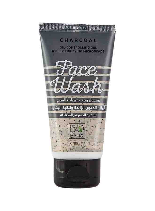 Charcoal Face Wash Black 50ml