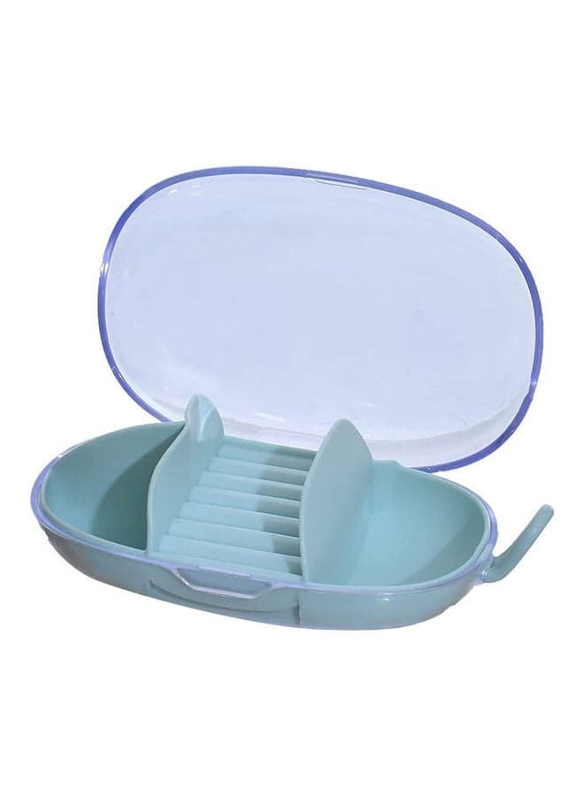 Mini Jewelry Organizer Four Sections And Rings Section With Holder White Other Storage