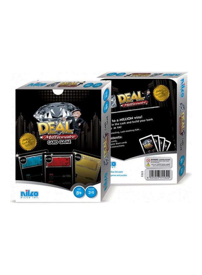 Monopoly Deal Millionaire Card Games