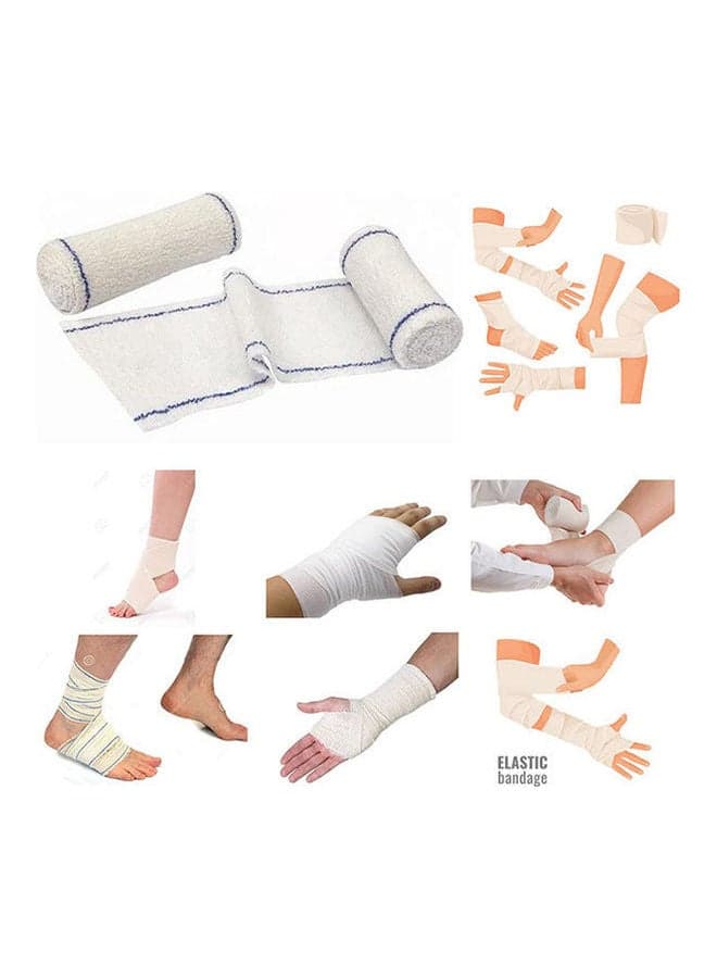 Set Of 2 Pcs Bandage For Light Support Sprains And Strains Multipurpose
