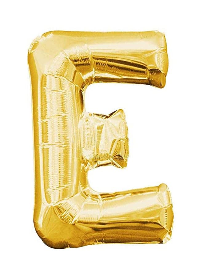 E Letter Birthday Balloon 100x95cm
