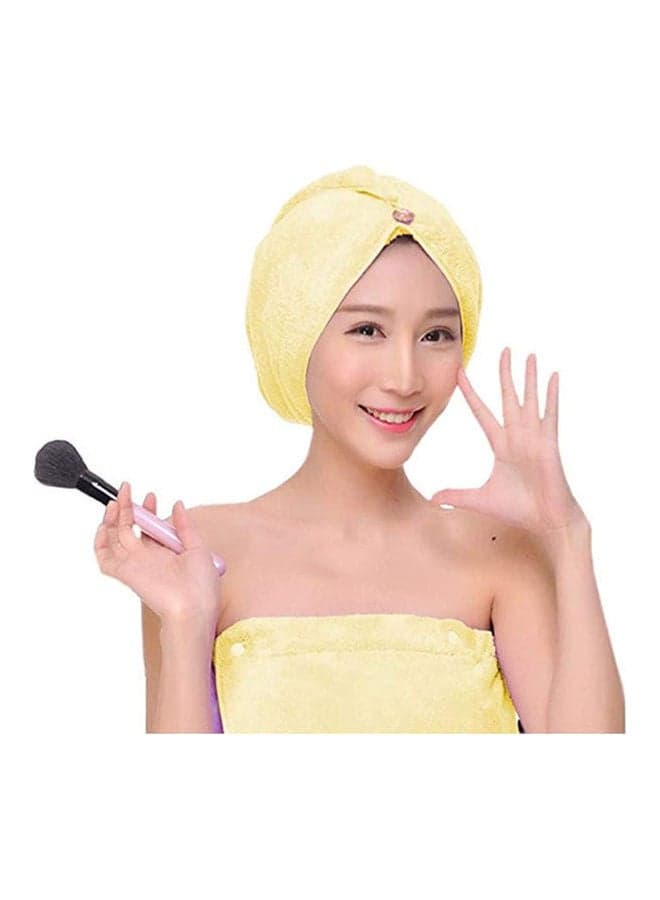 Microfiber Hair Towel Super Absorbent Quick Dry Hair Pink Shower Caps
