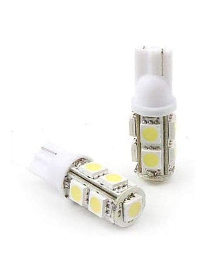 Led Base Light Set (2 Lamps) T10 9 Chips Lighting & Electrical