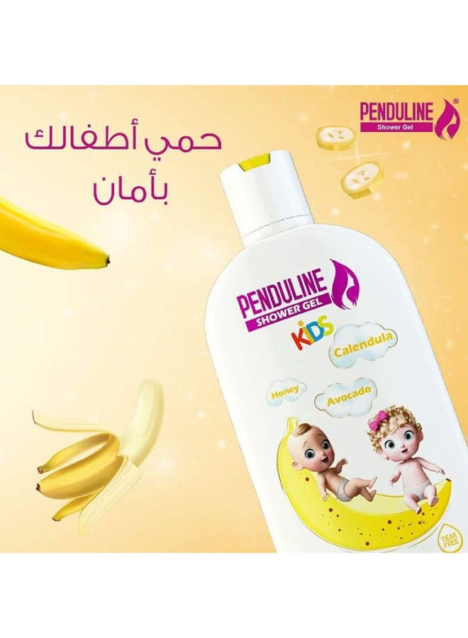 Penduline Kids Shower Gel Banana | 65 Ml | Sulfate Paraben Free |Cleansing and moisturizing Baby Soaps & Cleansers (3)