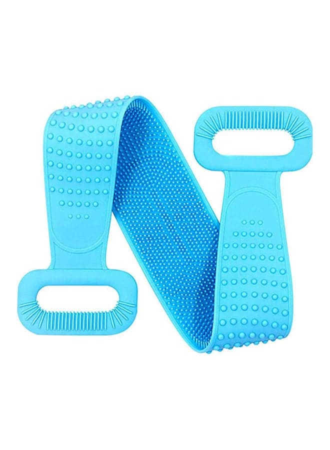 Silicone Back Scrubber For Shower Blue Body Brushes