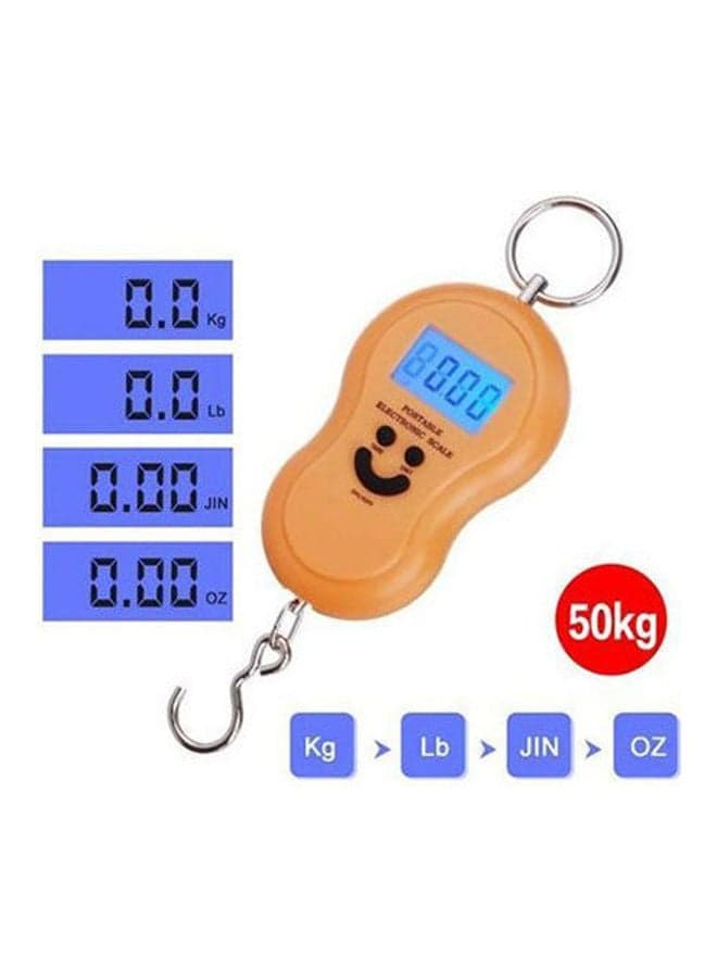 Digital Scale For Travel Bag Weight Scale 50 Kg Multicolour Luggage Scale