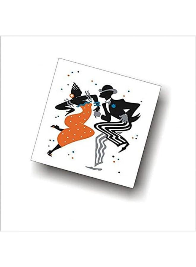 BBOriginal Design Wooden Coaster Multicolour 9x9cm