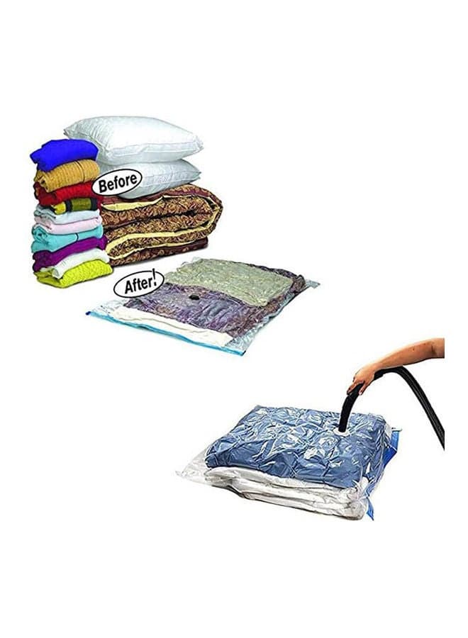 Bedding Clothes Storage Travel Bag Clear 70 X 100cm Closet Systems