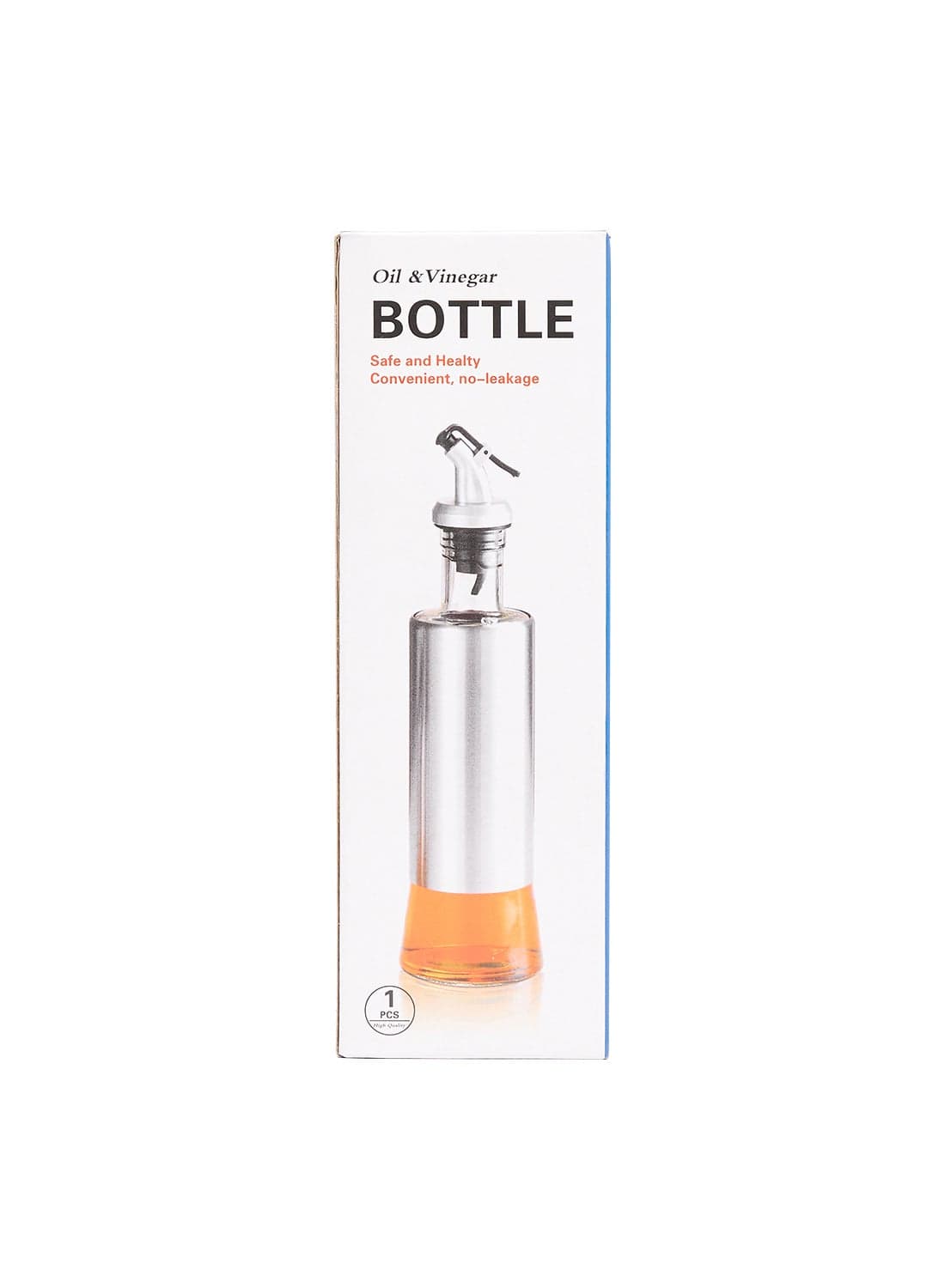 Oil &Vinegar Spray Bottle Silver 500ml Oil Dispensers
