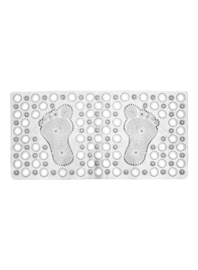 Shower Mat Plastic White Bath Mats & Rugs