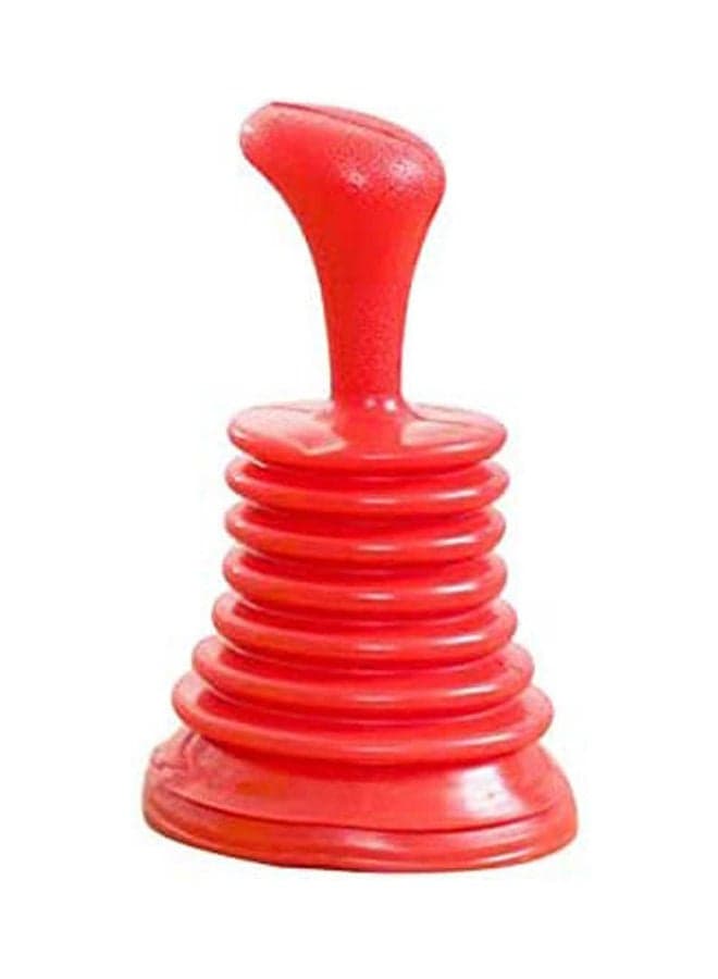 Toilet Drain Plungers Kitchen Rubber Sink Plunger Red