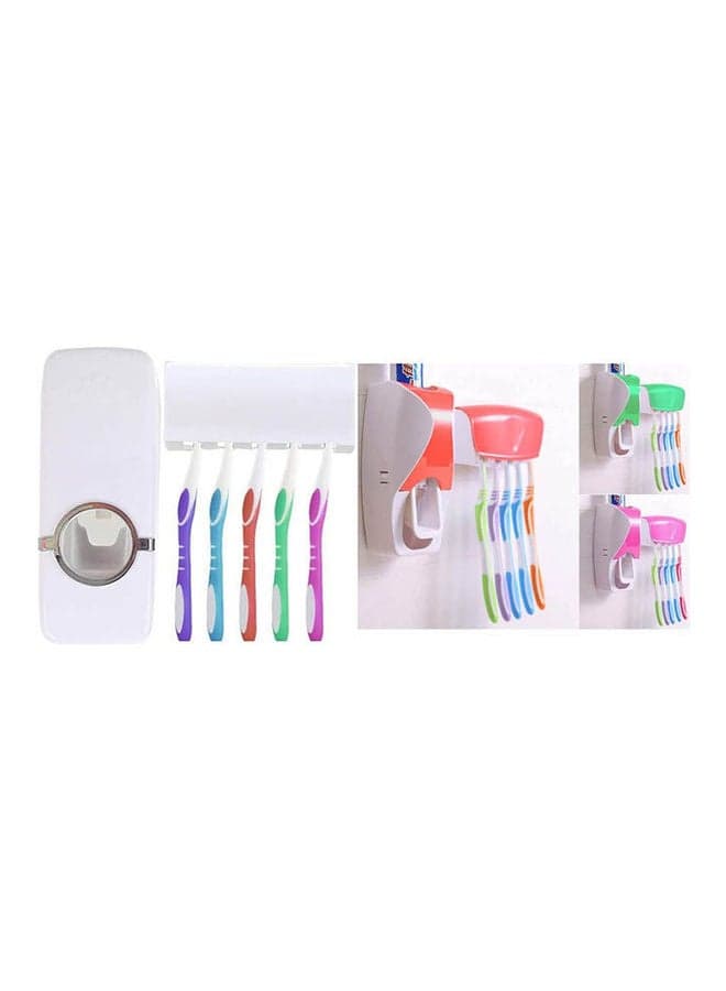 Toothpaste And Toothbrush Holder Multicolour