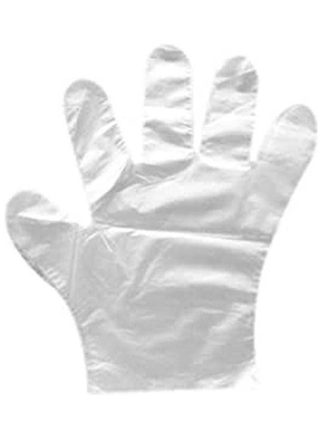 Large Disposable Gloves 100Piece Clear Kitchen Accessories