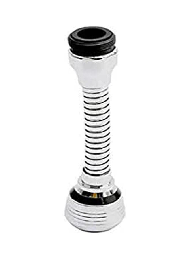 Flexible Stainless Spigot Connection  360 Degrees Silver Faucet Water Filters