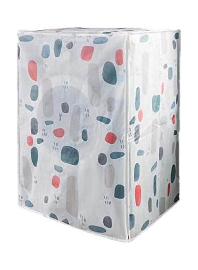 Washing Machine Cover Front Load Dust Proof Roller Waterproof Washer & Dryer Multicolour Kitchen Accessories