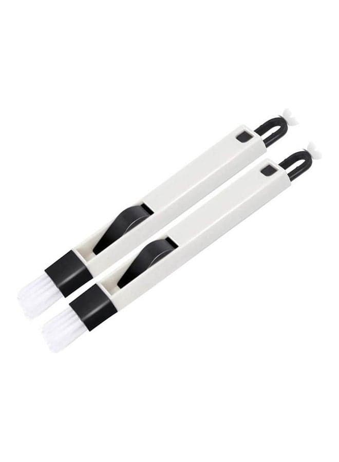 Window Groove Cleaning Tool Brush Brush With Dustpan 2 Pack Multicolour Kitchen Utensils & Gadgets