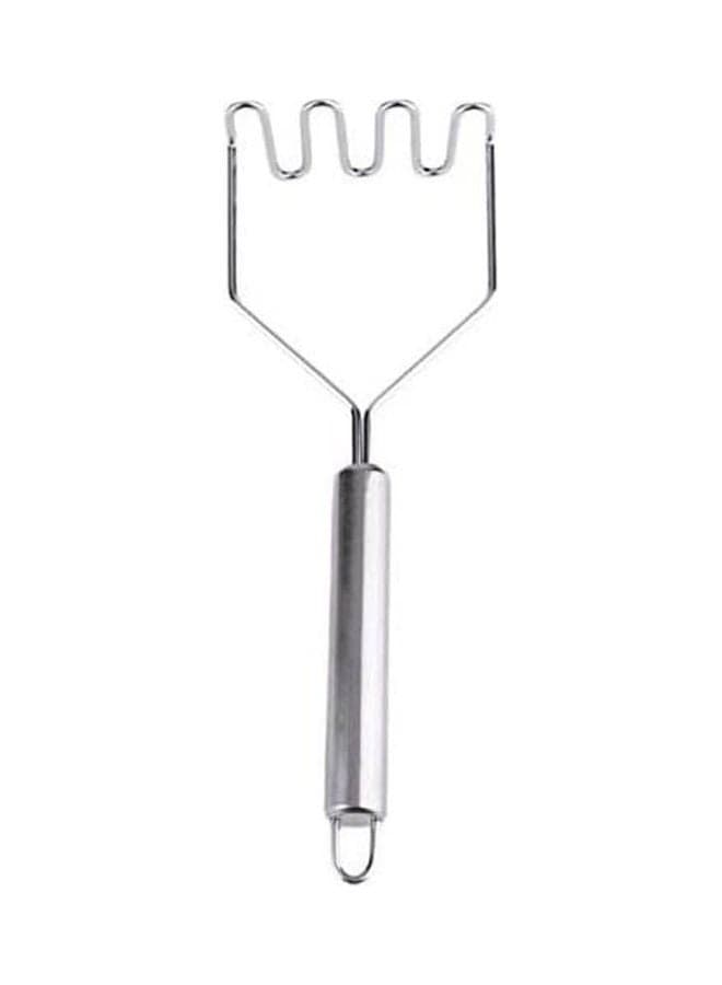 Kitchen Stainless Steel Potato Egg Masher Mud Press Vegetable Ricer Crusher Tool Silver
