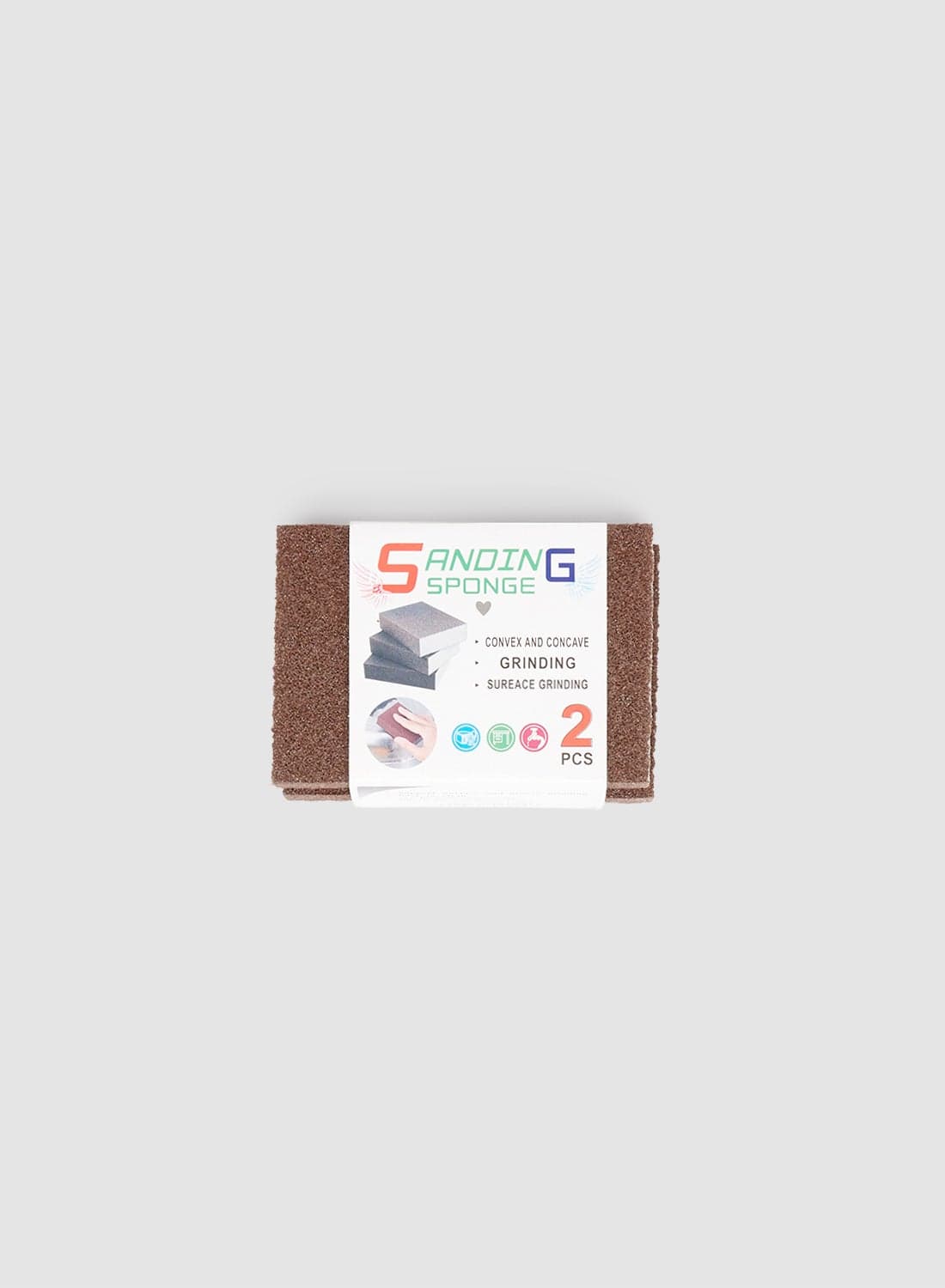 Sponge For Cleaning Homeware Kitchen Sponge Removing Rust Rub Cleaning Brown 10*7cm Household Cleaning Sponges