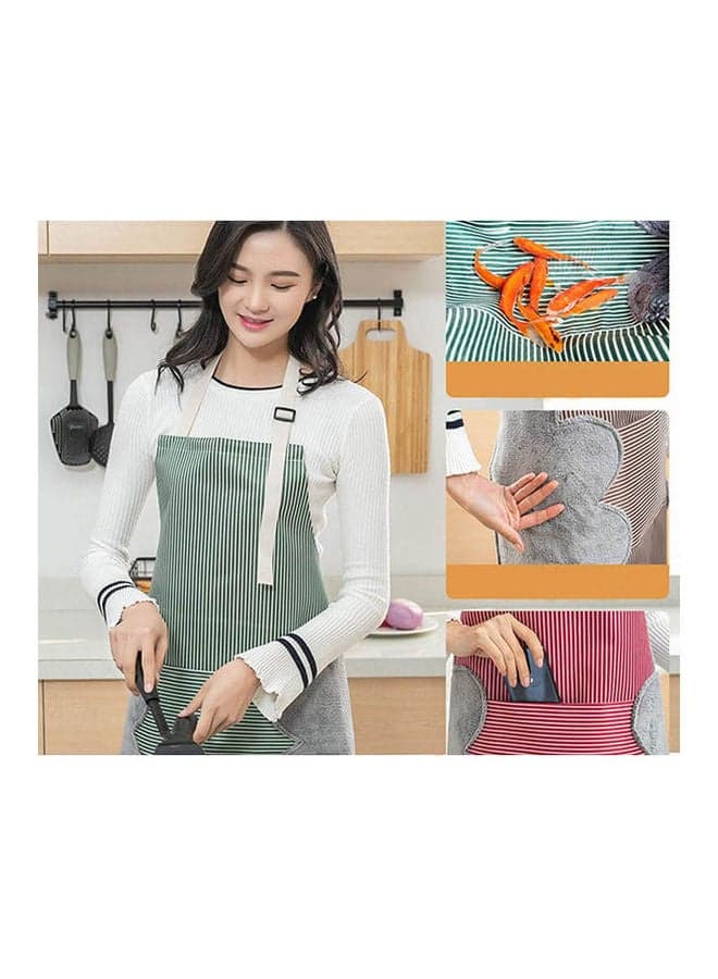 AngKng Waterproof Apron Household Durability Green 24.5 x 14.3cm