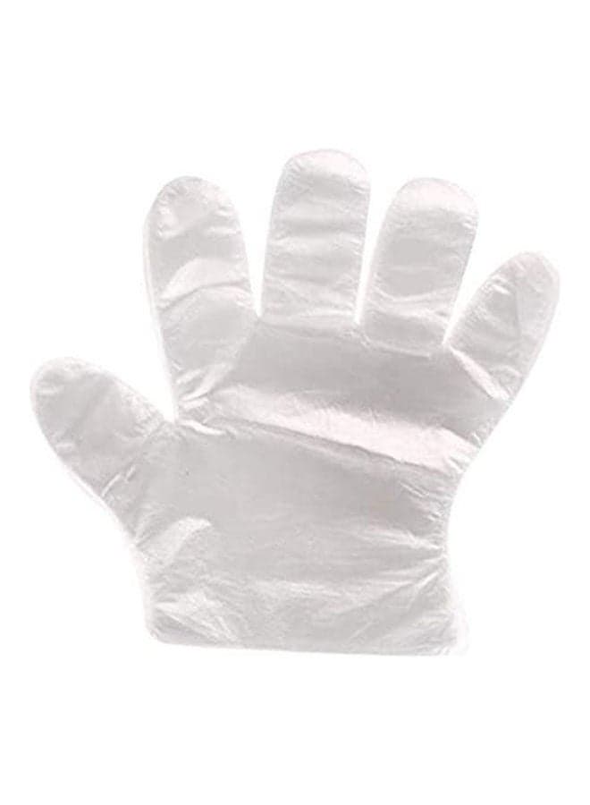 Disposable Plastic Gloves 500 Pcs Clear Bath Gloves