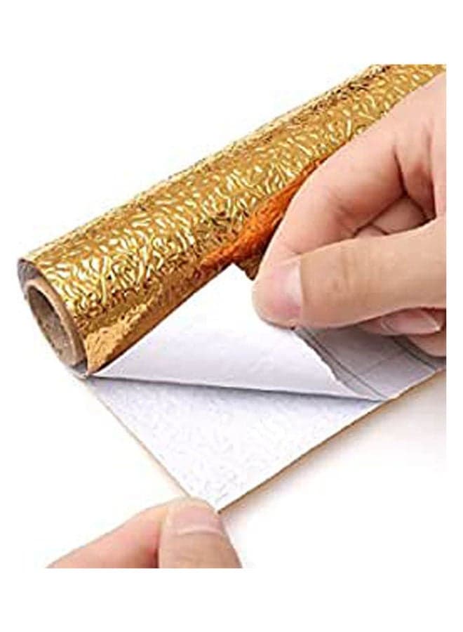 Thermal Adhesive Roll Gold Kitchen Storage & Organisation