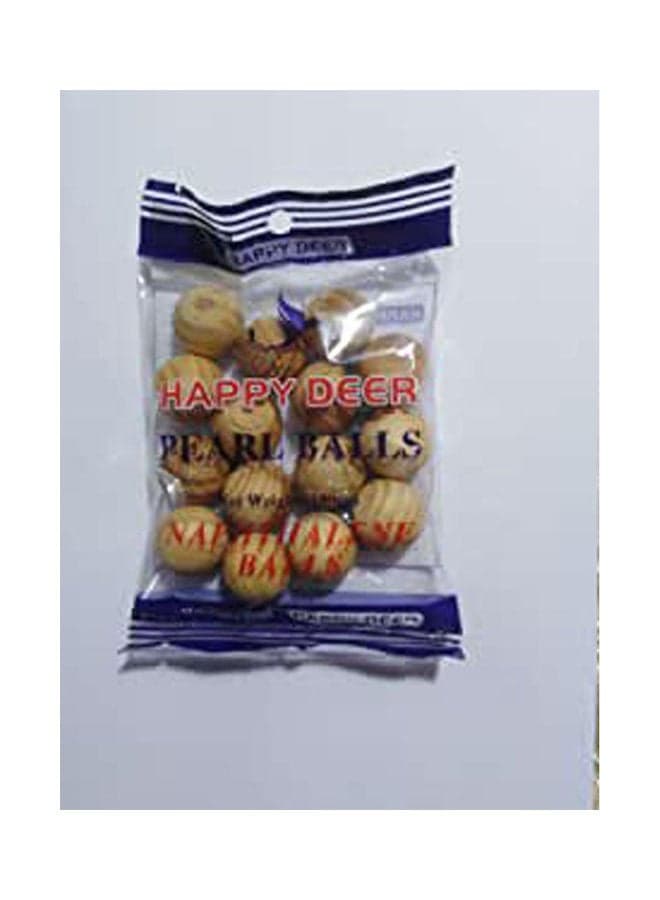 Naphthalene Balls 15 Pieces Beige Household Cleaning Supplies
