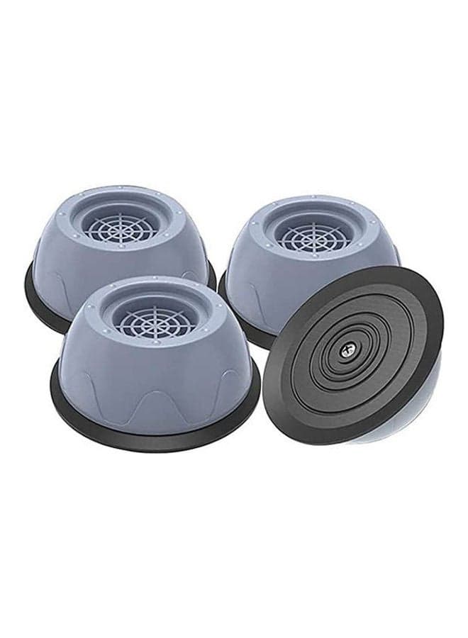4 Pcs Anti-Vibration Rubber Washing Machine Feet Pads Non Slip And Noise Reducing Rubber Grey 4.7x4cm