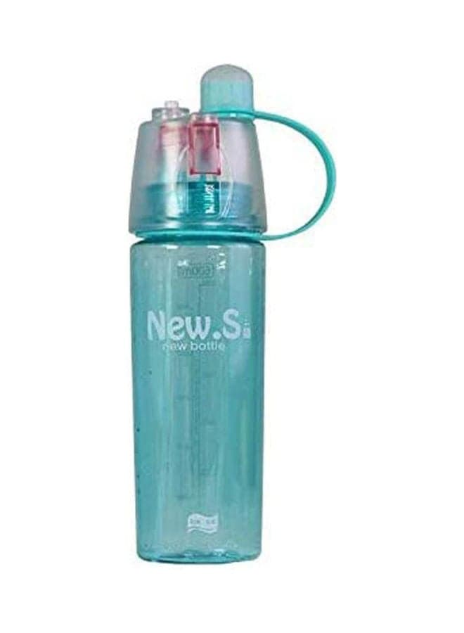 Portable Water Bottle Sprayer Atomizer Drinking Bottle For Students Blue