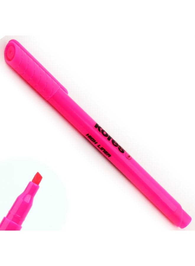 High Liner Highlighter No:36202 Pink Stationery Highlighters