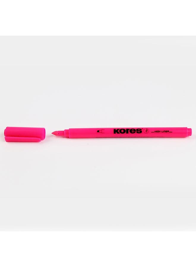 High Liner Highlighter No:36202 Pink Stationery Highlighters (٤)