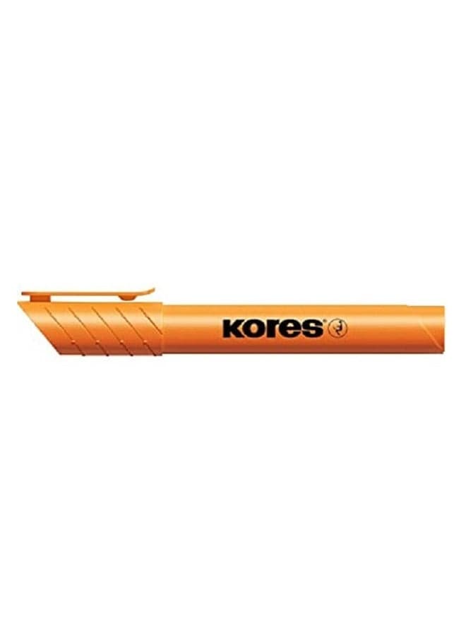 High Liner Plus Chisel Nr:36004 Orange Stationery Highlighters (7)