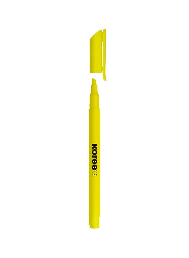 Highliner Fine Yellow Stationery Highlighters (٥)