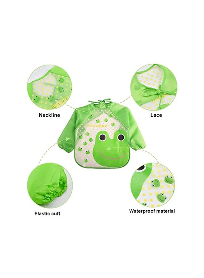 Waterproof Bib For Babies For Drawing And Other Activities (٣)