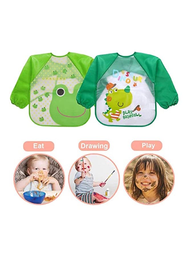 Waterproof Bib For Babies For Drawing And Other Activities (٤)