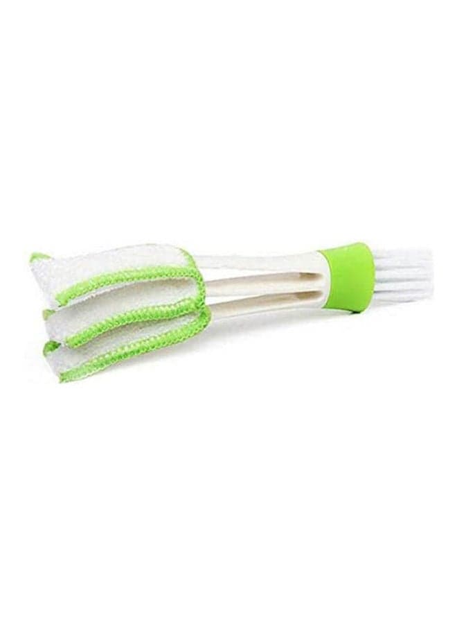 Cleaning Brush For Air Outlet Of Double-Ended Air Conditioner Green