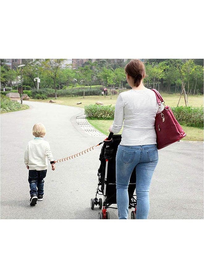 Adjustable, High-durable, Comfortable, and Safety Child Anti Lost Wrist Link Harness Strap Rope Baby Safety Harnesses (١٠)